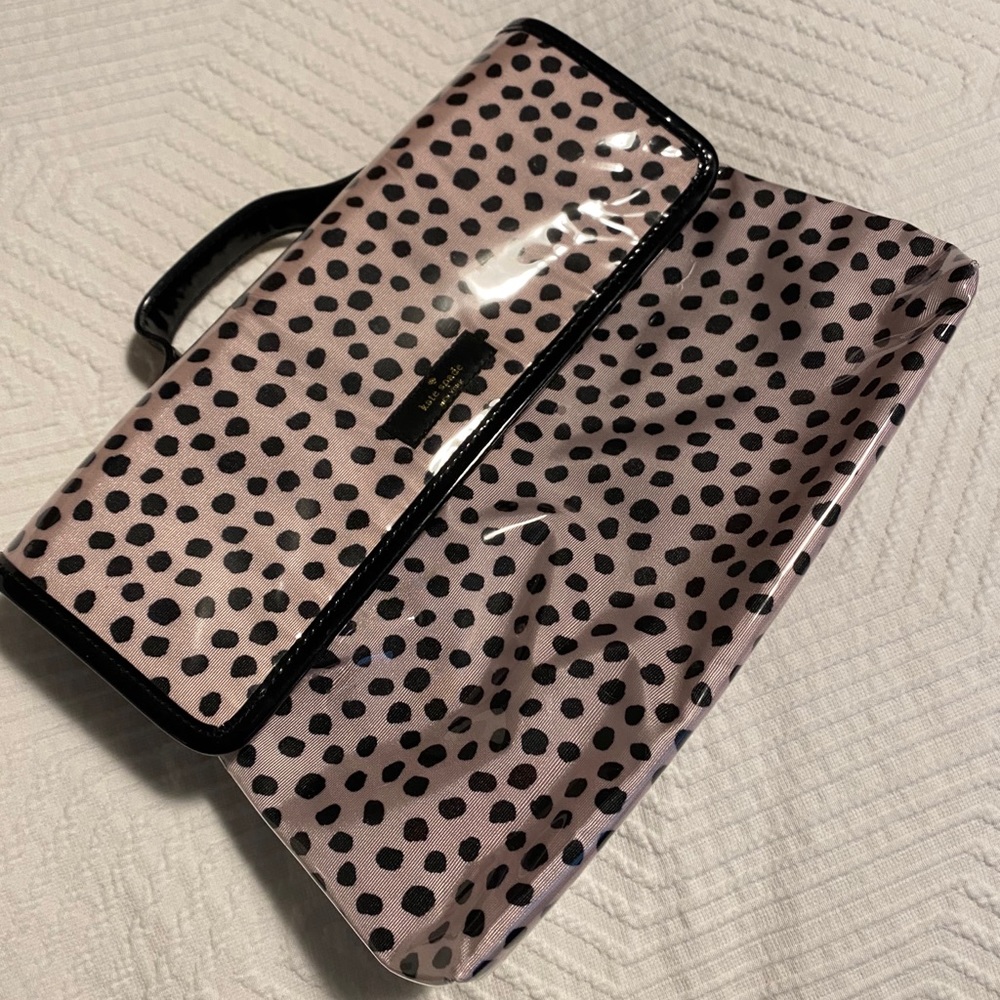 Kate Spade travel makeup toiletry case